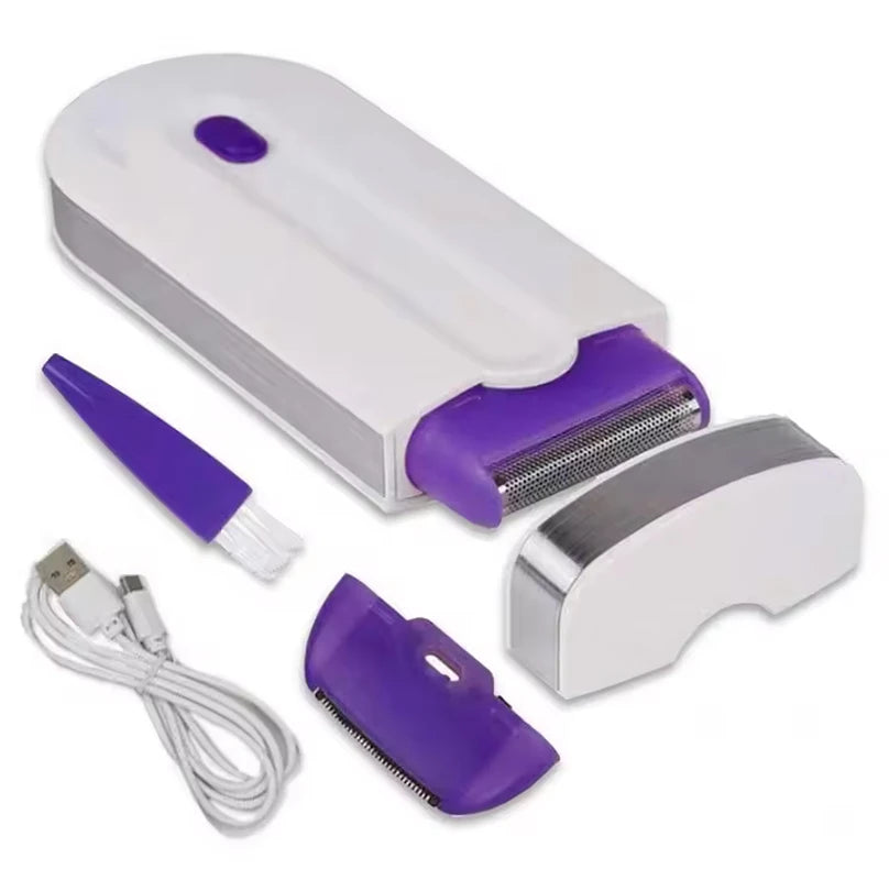 Painless Laser Hair Remover for Women – Rechargeable Epilator for Face, Bikini, Legs & Armpits