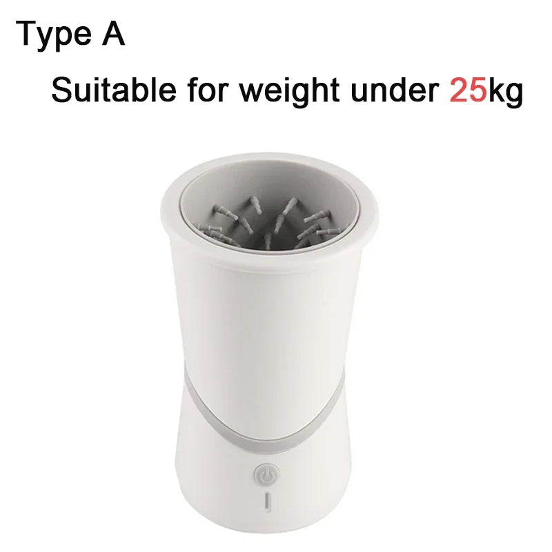 Automatic Electric Pet Foot Washer for Dogs & Cats – USB Rechargeable Low Noise Paw Cleaner for Home Use