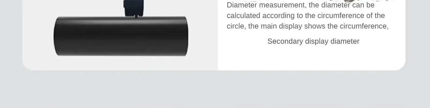 Roller Laser Rangefinder – Dual Mode Distance Meter, Laser & Roll Tape Measure for Home Improvement