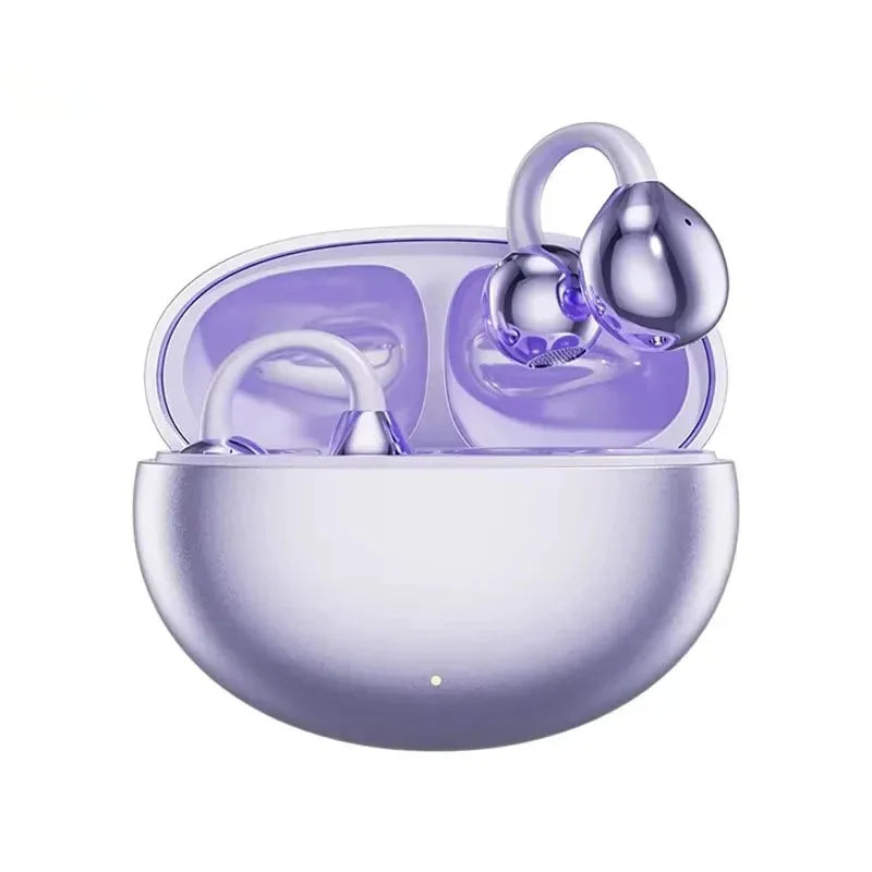 Xiaomi Mijia M91 wireless Bluetooth 5.4 earbuds with ear clip, noise cancelling microphone, and charging case