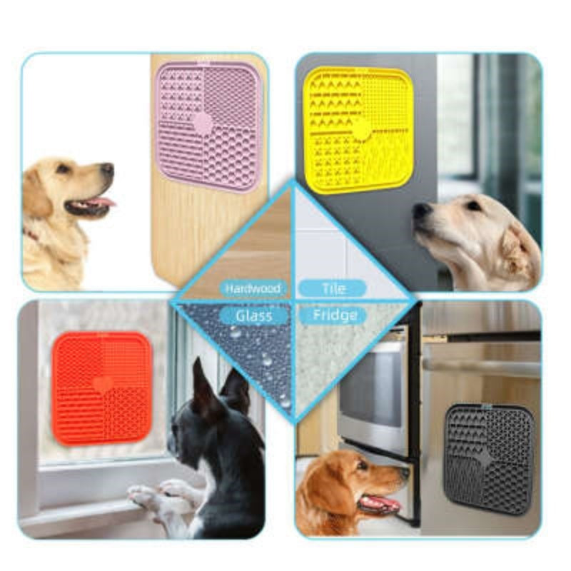 Smell Licking Pad Licking Plate Pet Licking Plate Slow Food Bowl