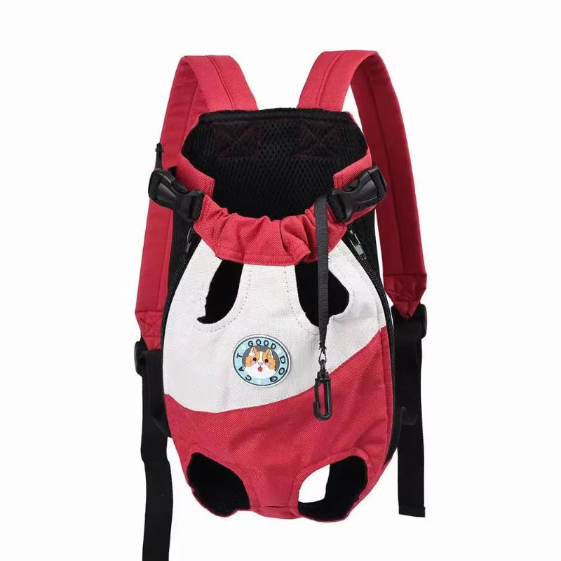 Breathable Pet Carrier Backpack for Small Dogs & Cats – Durable Mesh Outdoor Travel Bag