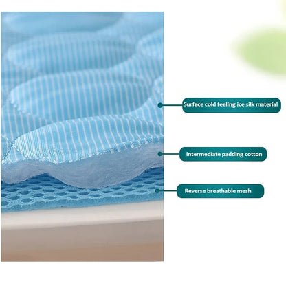 Extra Large Dog Cooling Mat – Summer Pet Ice Pad Blanket for Small & Big Dogs, Cats, Durable & Washable Bed Mat