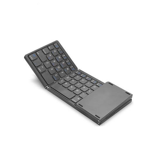 HUWEI folding Bluetooth keyboard with touchpad for tablets, phones, laptops – portable wireless multi-language keyboard