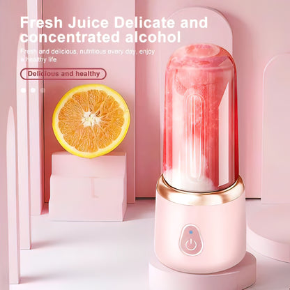 Xiaomi Portable USB Juicer Cup – 400ML Double Cup Fruit Blender for Smoothies, Protein Shakes & More