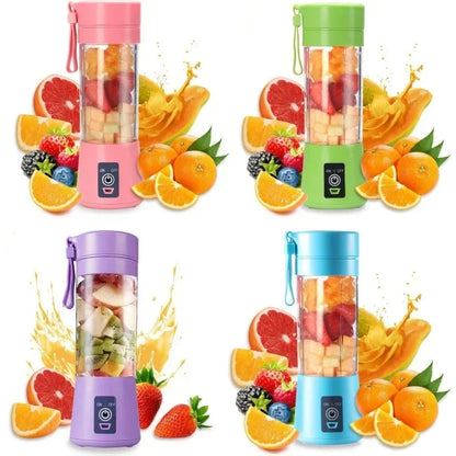 Mini Portable USB Blender – 380ML Rechargeable Juicer Cup for Smoothies & Shakes