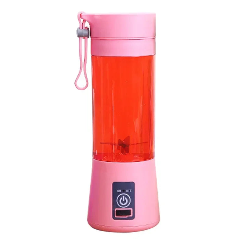 Mini Portable USB Blender – 380ML Rechargeable Juicer Cup for Smoothies & Shakes