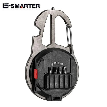Mini Magnetic LED Work Light – Portable COB Flashlight & Emergency Keychain Tool (500LM)