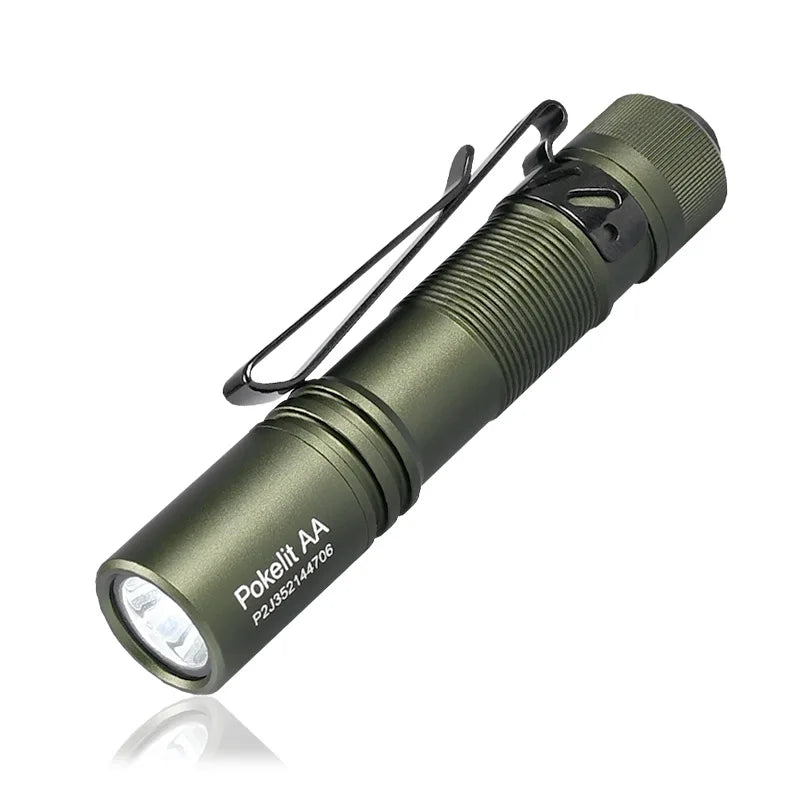 ACEBEAM Pokelit AA EDC Flashlight – 1000 Lumens Rechargeable Mini Torch with USB-C, IP68 Waterproof, Keychain-Friendly