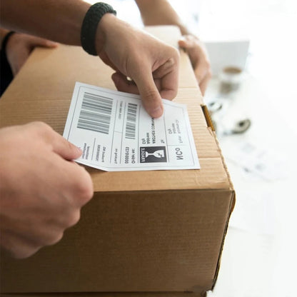 4"x6" Thermal Shipping Labels – 100x150mm Adhesive Sticker Paper (100 Sheets) for DHL, UPS, USPS, Express & Barcode Printing