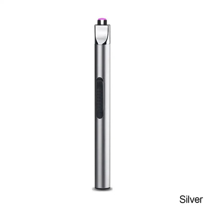 Mini USB Rechargeable Electric Pulse Flameless Arc Lighter – Windproof, Safe Candle & Gas Stove Ignition