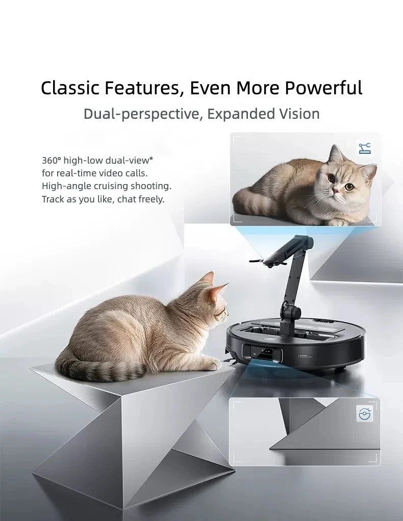 Intelligent machine G30 space robot vacuum cleaner 22KPa high suction new bionic manipulator household dry and wet cleaning