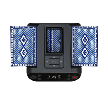 360° Rotating Automatic Card Shuffle Dealer Machine – 2-in-1 Shuffling & Dealing Tool for Poker, Party Games, and Outdoor Use