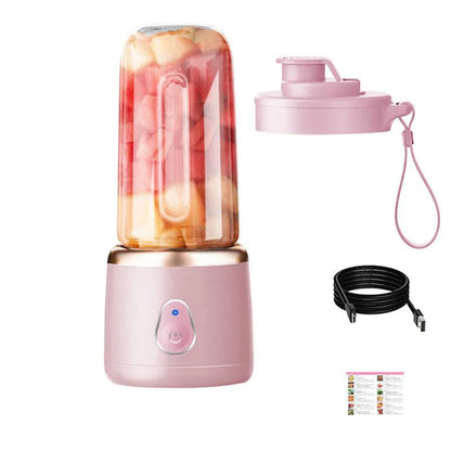 Xiaomi Portable USB Juicer Cup – 400ML Double Cup Fruit Blender for Smoothies, Protein Shakes & More