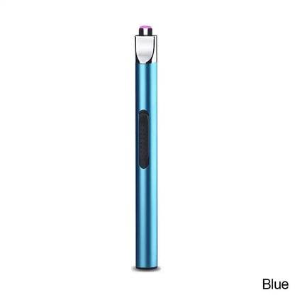 Mini USB Rechargeable Electric Pulse Flameless Arc Lighter – Windproof, Safe Candle & Gas Stove Ignition