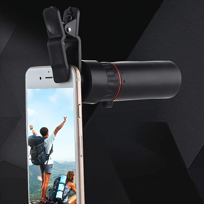 2000X25 HD Monocular Telescope – Compact Portable Waterproof for Travel, Hiking, Camping & Bird Watching