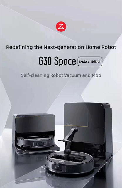 Intelligent machine G30 space robot vacuum cleaner 22KPa high suction new bionic manipulator household dry and wet cleaning