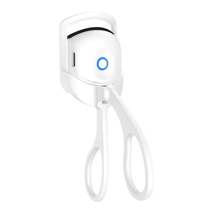 Portable Electric Heated Eyelash Curler – USB Rechargeable Lash Perm Tool with 2 Temperature Settings
