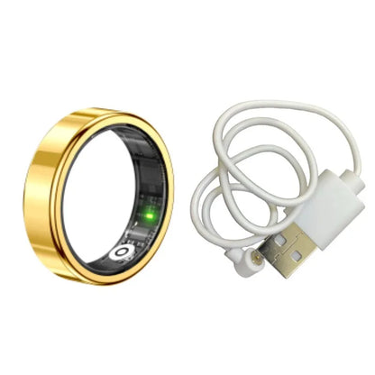 Ultra Narrow 6.5mm Smart Ring Heart Rate Blood Oxygen Sleep Sport Remote Control Phone Camera Tiktok Page Turning Waterproof APP