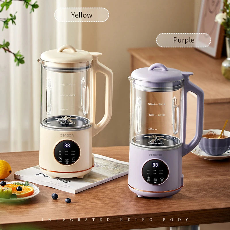 Macchina per latte di soia da 800 ml, frullatore elettrico, frullatore, macchina per latte di soia, macchina per rompere le pareti, macchina per pasta di riso, macchina per la colazione