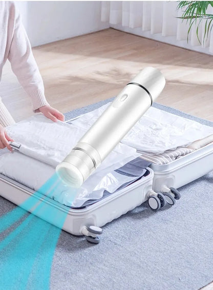 Mini Portable Handheld Vacuum Sealer – USB Rechargeable Food Storage Vacuum Packer Machine
