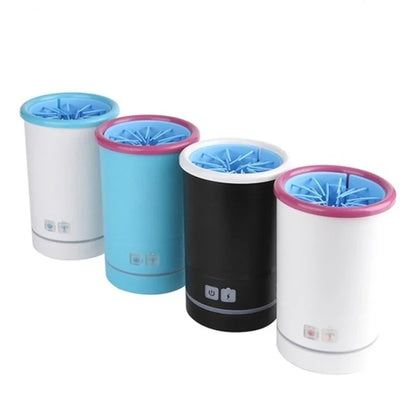 Automatic Electric Pet Foot Washer for Dogs & Cats – USB Rechargeable Low Noise Paw Cleaner for Home Use