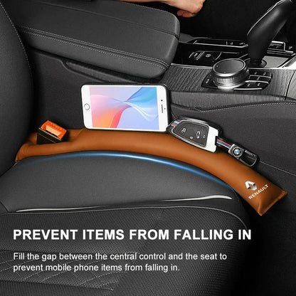 Car Seat Gap Filler – Soft Leather Padding Leak Protector