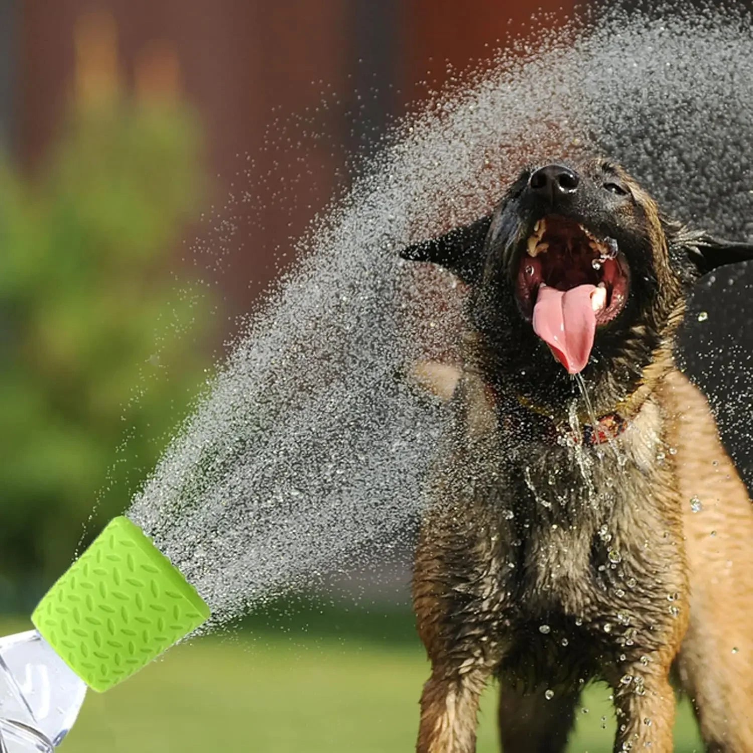 Portable Silicone Pet Shower Head – Outdoor Dog & Cat Bathing Tool – Easy Pet Cleaning Supply


