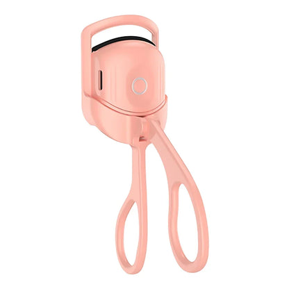 Portable Electric Heated Eyelash Curler – USB Rechargeable Lash Perm Tool with 2 Temperature Settings