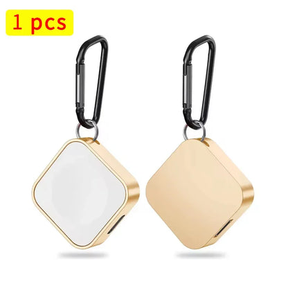 Portable Wireless Charger for Apple Watch - 2 in 1 Type-C & 8 Pin Fast Charging Dock - Compatible with Ultra 49mm & All Series