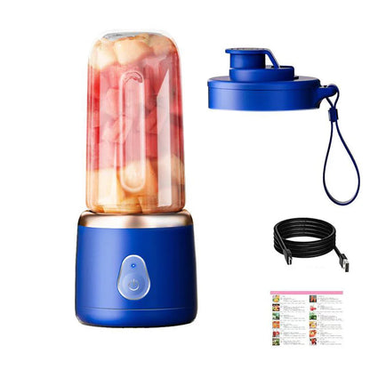 Xiaomi Portable USB Juicer Cup – 400ML Double Cup Fruit Blender for Smoothies, Protein Shakes & More