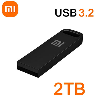 Xiaomi 2TB USB 3.2 Type-C & USB Flash Drive High-Speed Metal U Disk Waterproof SSD Storage for PC & Phone