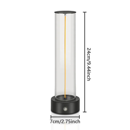 Minimalist Magnetic Touch-Control Desk Lamp – Cordless USB Rechargeable Night Light with 3 Ambient Colors