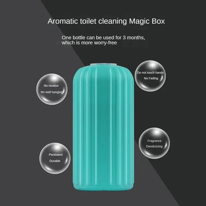 Detergente automatico per serbatoio WC blu, gel per la pulizia del WC, deodorante, strumenti per la pulizia della tazza del WC, per la casa, per il bagno, per il WC, rinfrescante, deodorante per il lavaggio