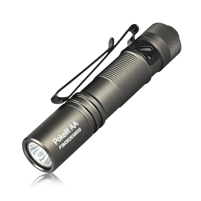 ACEBEAM Pokelit AA EDC Flashlight – 1000 Lumens Rechargeable Mini Torch with USB-C, IP68 Waterproof, Keychain-Friendly