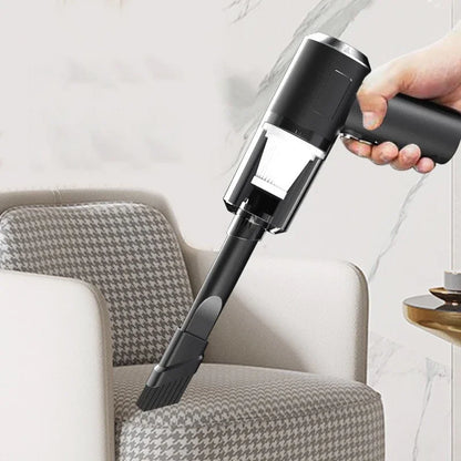 Powerful Wireless Portable Car Vacuum Cleaner - Mini Handheld Strong Suction Cleaning Machine for Car & Home