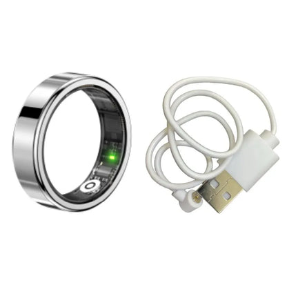 Ultra Narrow 6.5mm Smart Ring Heart Rate Blood Oxygen Sleep Sport Remote Control Phone Camera Tiktok Page Turning Waterproof APP