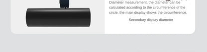 Roller Laser Rangefinder – Dual Mode Distance Meter, Laser & Roll Tape Measure for Home Improvement