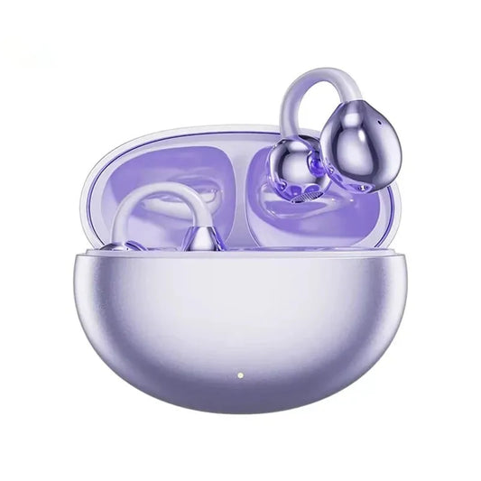 Xiaomi Mijia M91 wireless Bluetooth 5.4 earbuds with ear clip, noise cancelling microphone, and charging case